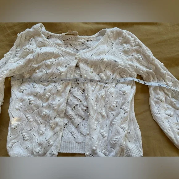 Sézane Marthe Jumper in Ecru (Size S) - Picture 6 of 9